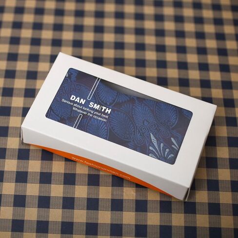 دان سميث ربطة عنق حريرية للرجال من دان سميث، ربطة عنق ذاتية، باللون الأزرق، DBA7B06G، أزرق، نيلي، أزرق منتصف الليل in Kuwait