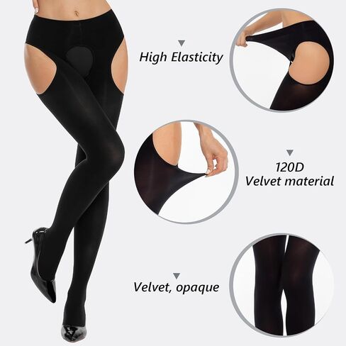 Suspender Stockings for Women Suspender Pantyhose Garter Belt Tights Sexy Control Top High Stockings in Saudi Arabia