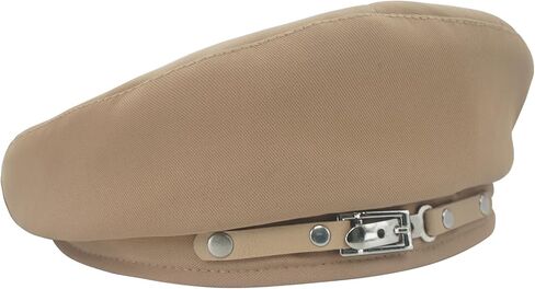 Aivtalk Women Artist Beret Solid Color French Beret Classic Cotton Cap with Metal Decorative Buckle in Saudi Arabia