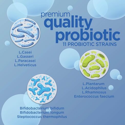 Sleep Probiotic for Men & Women, Slows Down Digestive Aging, Supports Sleep and Recovery, Promotes Healthy Gut, Vegan, Gluten Free & Soy Free, 3 Billion CFU, 30 Caplets in Saudi Arabia