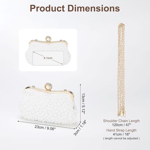 حقيبة كلاتش للسهرات وحقيبة يد للنساء وحفلات الزفاف الرسمية in Kuwait