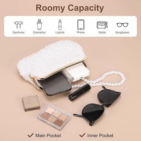 حقيبة كلاتش للسهرات وحقيبة يد للنساء وحفلات الزفاف الرسمية in Kuwait