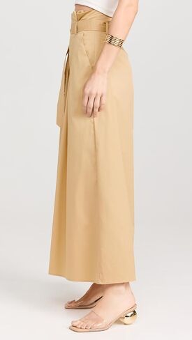 L'AGENCE Women's Lowen Paperbag Crop Pants in Saudi Arabia