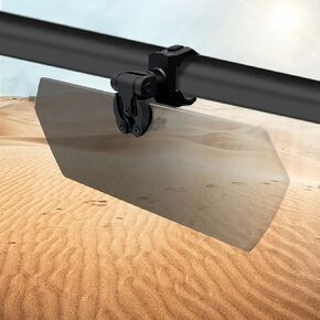 PACEWALKER UTV Sun Visor for UTV Side X Side 1.5"-2" Roll Bars Protect from UV Ray with Windshield Compatible with Polaris Ranger RZR Can am Maverick X3 Kawasaki