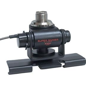 Diamond K400C Trunk/Hatchback Mount With 2-Axis Adjustment, UHF Base and 6 Foot Coax