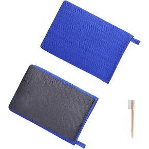 Clay Mitt, Clay Bar Mitt for Car Detailing, Medium Grade Auto Magic Wash Mitt, Scratch-Free and Paint Safe, for Cleaning Polishing Detailing Cars Paint, Glass, Wheels