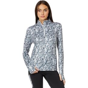 Hot Chillys Women's Micro-Elite Chamois Printed Tight Midweight Body Fit Base Layer