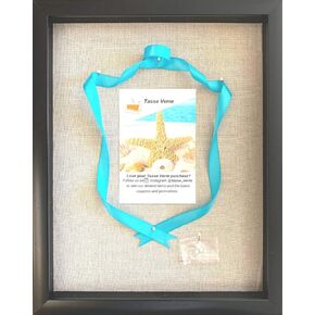 Tasse Verre 15x12 Shadow Box Frame with Linen Background, 8 Stick Pins, Deep Display Box for Art, Memorabilia, Medals, Wedding Memories, Baby Items, Tickets, and More, Set of 2 (12" x 15", Black)