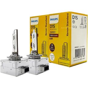 OEM D1S 4300K HID XENON Headlight bulbs - Replacement for PHILIPS Xenstart 85415 35W DOT Germany | Pack of 2