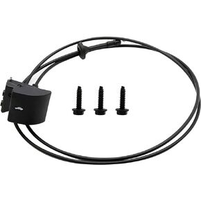 55394495AB Hood Latch Release Cable 023198 Replacement for Jeep Grand Cherokee, Commander XK Front Hood Release Cable with Handle