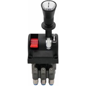 Mytee Products Cabin Control Valve - Dump Control Truck Tipper System - Single Lever Hoist Air Control Valve with 3 Axis (No PTO Switch)