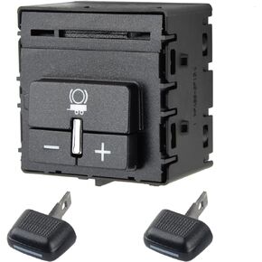 84108373 مجموعة مفاتيح التحكم في فرامل المقطورة السوداء تناسب 2014-2020 تشيفي كولورادو سيلفرادو سوبربان تاهو جي إم سي كانيون سييرا يوكون استبدال رقم الجزء 23145874 601226 in Kuwait