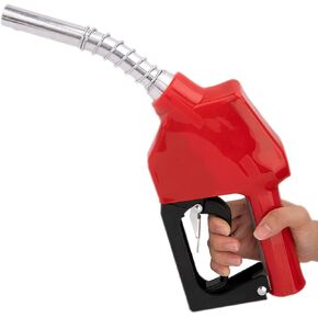 3/4" Automatic Fuel Nozzle, Car Fuel Filling Nozzle,Auto Shut-Off Fuel Nozzle, High Flow Automatic Fuel Nozzle, Suitable for Filling Diesel,Kerosene and Various Gasoline(13/16"Spout,16GPM) (Green)