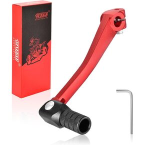 RUTU Folding Gear Shifter Shift Lever, Aluminum Dirt Bike Shift Lever, Compatible with XR50 CRF50 XR CRF 50cc 70cc 90cc 110cc 125c Motorcycle, Dirt Pit Bike Lifan 6061 Aviation Aluminum