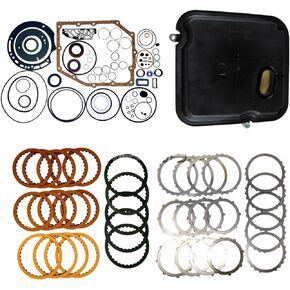 42RLE Transmission Rebuild Kit Fits for 2006-2010 Charger 3.5L, Fits for 2003-2013 Liberty 3.7L, Replace OE 42RLE 68332423AA 077804RX DP2434