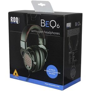 ROQ Audio Professional Headphones (BEQ6), Black+Red