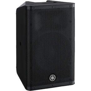 ياماها DXR10MKII، خزانة مكبر صوت تعمل بالطاقة مقاس 10 بوصات بقوة 1100 وات، أسود مطفي