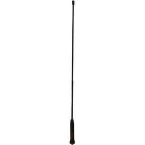 Diamond (Original) SRJ77CA 144/440 MHz. Dual-Band High Gain Handheld Antenna Rx: 120~900 MHz. (Gain: 440 Mhz. 2.15 dBi, Max Power: 10 Watts, Length: 15") Reverse SMA