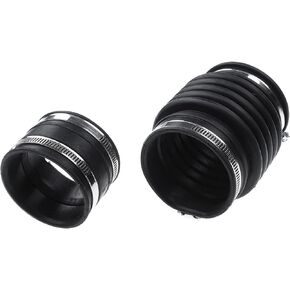A-Premium 2PCS Engine Air Intake Hose Tube W/Clamps [fits DOHC, 6Cyl 4.0L] Compatible with Nissan Frontier 2005-2019, Pathfinder 2005-2012, Xterra 2005-2015, Pickup 4-Door, Replace# 16576EA200