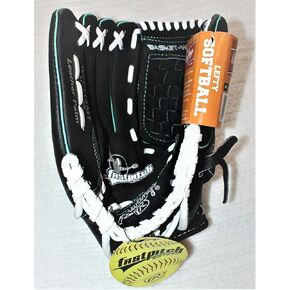 Rawlings Lefty 11.5 inch Softball Glove, Black/Teal in Kuwait