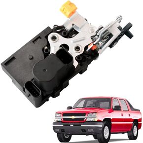 Rear Driver Side Door Lock Actuator Compatible for Chevrolet Silverado Sierra 2001-07 GMC Sierra1500 2001-07 Escalade Yukon Replace Left Door Latch Assembly 15110651 15068504
