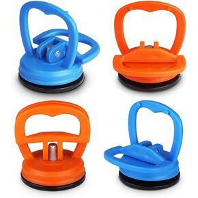 4pcs Heavy Duty Suction Cups- Dent Puller Suction Cup Repair Tool for iMac,Computer，MacBook，iPhone,LCD Screen Remove Opening Tool for Dent Puller Remover for Car Dent Repair
