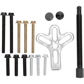 OEMTOOLS 25264 GM Harmonic Balancer Puller, LS Crank Pulley Puller, Remove LS Balancer Without Tapped Holes, No Radiator Removal Necessary, For use with GM, Chrysler, Jeep, Dodge