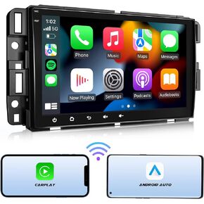 مستقبل ستيريو السيارة Eonon CarPlay & Android Auto، Android 10.0 ستيريو السيارة 2+32 جيجابايت راديو السيارة، متوافق مع شيفروليه/جي إم سي/بويك-8 بوصة-Q80SE in Kuwait