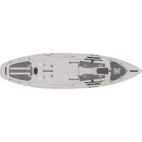 Perception Silent Traction for Pescador Pro 10' Kayak,Black
