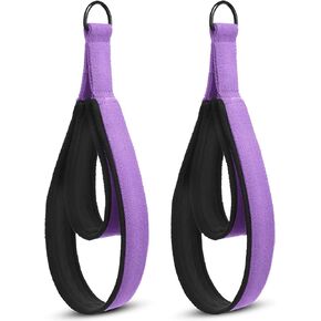 2 Pcs Pilates Double Loop Straps for Reformer Pilates Straps Pilates Equipment Yoga Straps Exercise Straps for Home Gym Workout