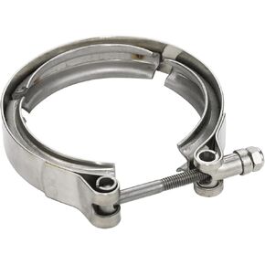 AKIHISA 1.5 Inch 304 Stainless Steel V Band Clamp, for Turbo Exhaust Down pipes Flange Kit, Racing Ford Pickup Truck Exchange Exhaust Accessories