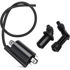 Ignition Coil for Kawasaki Mule 3010 4010 2510 2500 2520 3000 3020 4000 4010 KAF 620 650 FD620D FD611V FD661D FD440V FD501D FD501V VN 800 Vulcan Coil Replace 21121-2092 33410-38A20 21121-2083 AM120732