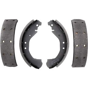 ACDelco Gold 17675R Riveted Rear Drum Brake Shoe Set , Grey