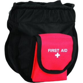 Weaver Leather Arborist Ditty/First Aid Bag , Black/Red