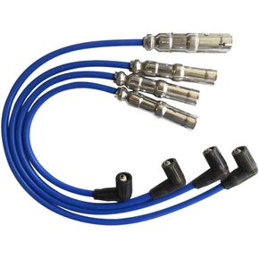 4pcs New Spark Plug Wire Repl.#27588 for Beetle Bora VW Golf GTI Jetta 2.0L 06A998031