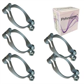 5 Pcs Metal Ring Firmly to Frame MTB Bike Cable Guide Brake Cable Shift Cable Derailleur Cable Base Guide Clip Fitting Line Tube Housing Durable