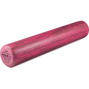 OPTP PRO-Roller Soft Foam Roller - Pink 36" x 6" - Professional Roller for Gentle, Light-Pressure Massage, Physical Therapy, Rehab, and Balance and Stability Training Exercises