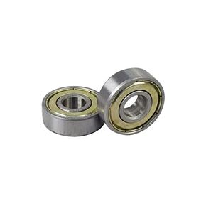 AlveyTech 608ZZ (608Z) ABEC-5 Shielded Steel Wheel Bearings - Replacement fits Drive, Jazzy, Pride, Jet, Quicky, Mobility Scooter, Rollator, Skateboard Ball Bearing for Longboard Skate Wheels 2-Pack