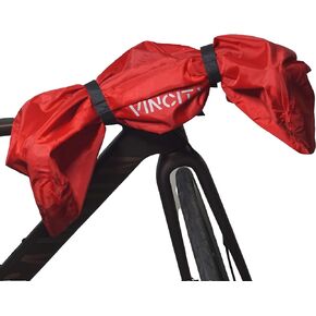 Vincita Water-Resistant Durable Handlebar Rain Cover Bike Cover for Road Bicycles, Bikepacking Accessories
