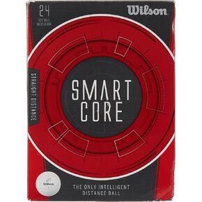 Wilson Smart Core Golf Ball - Pack of 24 (White)