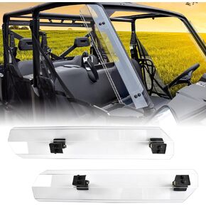 Side Wind Deflector for Maverick Defender, Air Deflectors Windscreen Windshield Deflector for Can-Am Defender Maverick Trail Polaris Ranger XP 1000 900 570 General 1000 Accessories(2 PCS)