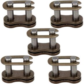 HIAORS 25H Chain Spare Master Link for 2 Stroke 33cc 43cc 47cc 49cc Gas E Scooter Mini Moto Kids ATV Quad 4 Wheeler Dirt Pocket Bike 5pcs