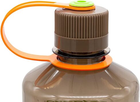 زجاجة مياه Nalgene Sustain Tritan خالية من مادة BPA مصنوعة من مواد مشتقة من 50% من النفايات البلاستيكية، 32 أونصة، فم ضيق، رمادي in Kuwait