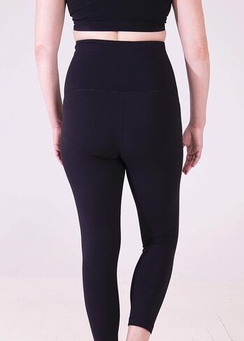 Ingrid & Isabel Active Postpartum Legging w/Compression | for Recovery | Black in Kuwait