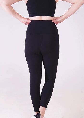 Ingrid & Isabel Active Postpartum Legging w/Compression | for Recovery | Black in Kuwait