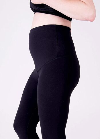 Ingrid & Isabel Active Postpartum Legging w/Compression | for Recovery | Black in Kuwait