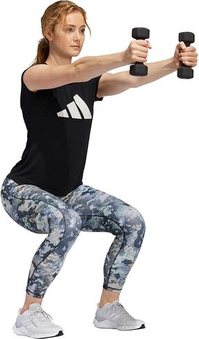adidas Women's Studio All Over Print 7/8 Tights in Saudi Arabia