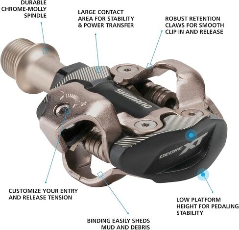 SHIMANO PD-M8100 Cross Country Race SPD Bike Pedal in Saudi Arabia