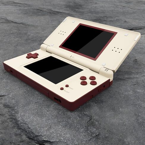 eXtremeRate Monster Index Console Style Replacement Full Housing Shell for Nintendo DS Lite, Custom Handheld Console Case Cover with Buttons, Screen Lens for Nintendo DS Lite NDSL - Console Without in Kuwait