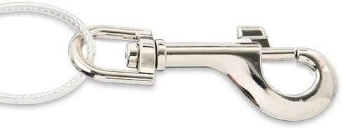 الحياة النابضة بالحياة لا تشابك بكرة ربط الكلاب القابلة للسحب، كابل بطول 10 أقدام مطلي بالفينيل، للكلاب حتى وزن 50 رطلًا in Kuwait